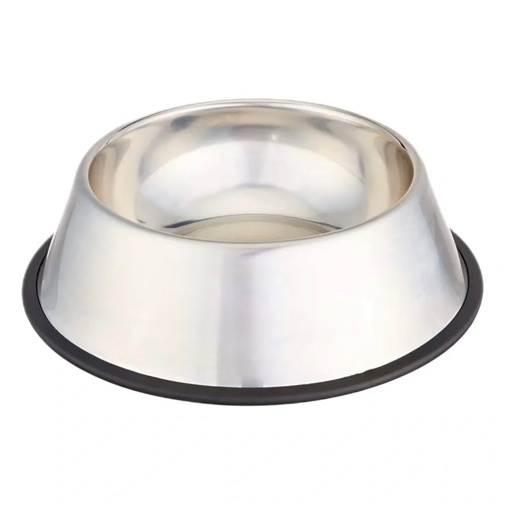 stainless steel dog food bowl